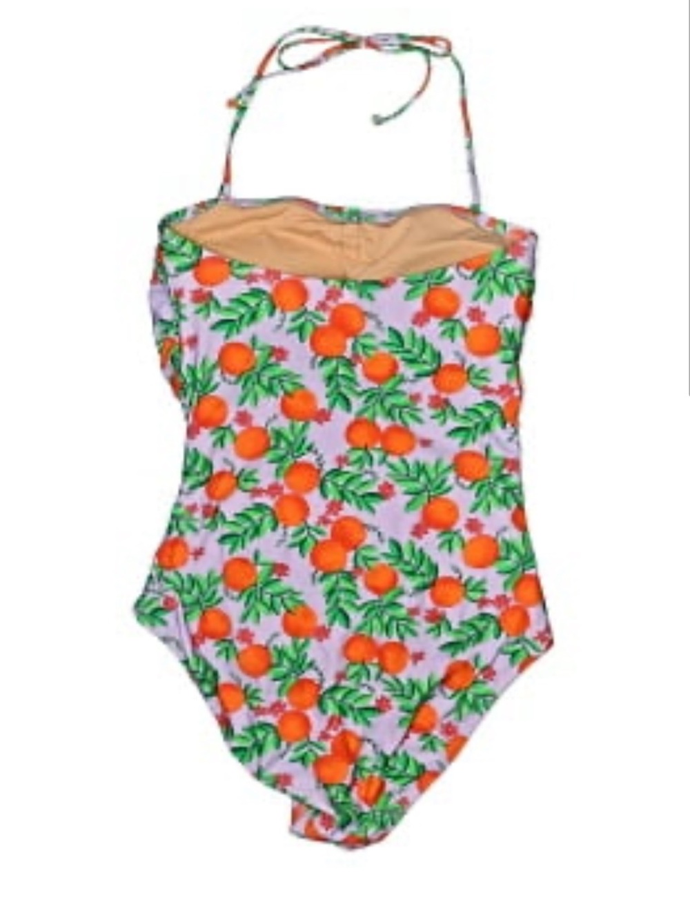 J. Crew One-Piece Swim Orange
